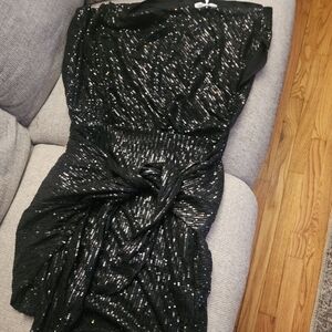 Grace Karin Black Sequin Dress
